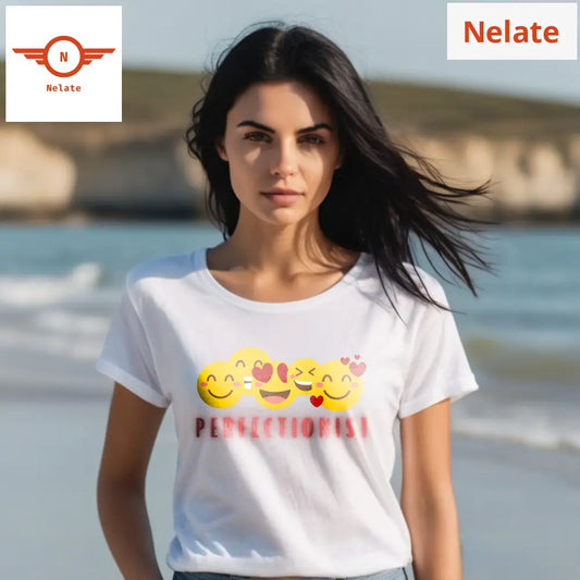 ’Perfectionist’ Women’s White T-Shirt