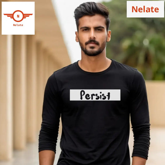 Persist Black Full Sleeves