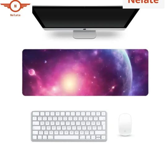 ’Purple Outer Space Theme’ Gaming Pad