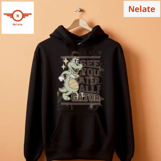 See You Later - Black Hoodie For Men