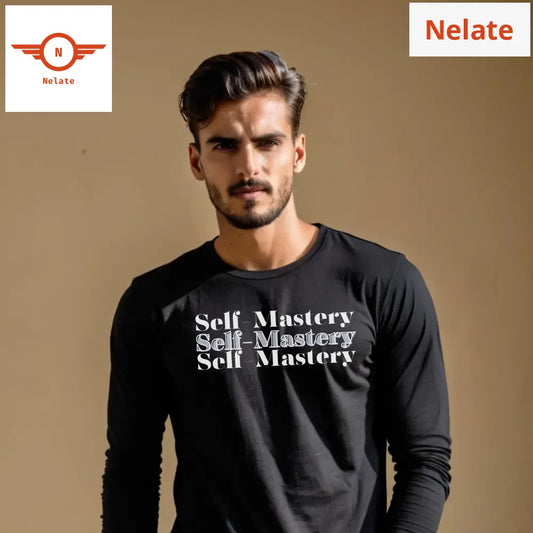 Self Mastery Black Full Sleeves