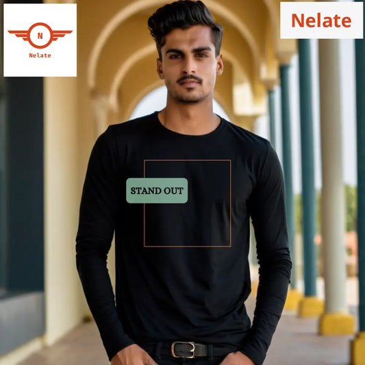 Stand Out Black Full Sleeves