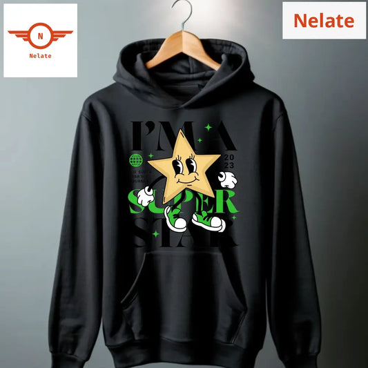 Superstar Black Hoodie For Men