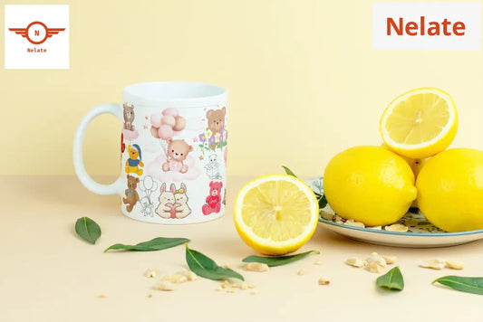 ’Teddy Bear Love’ White Coffee Mug