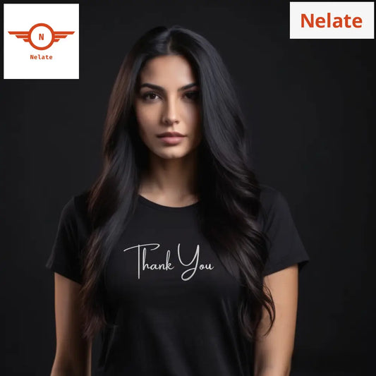 Thank You Black T-Shirt