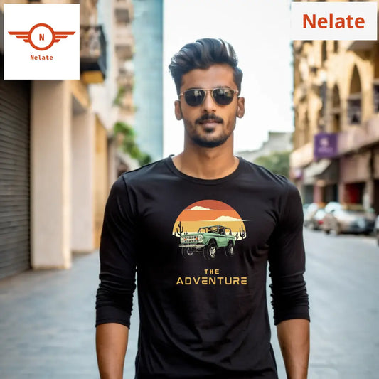 The Adventure Black Full Sleeves