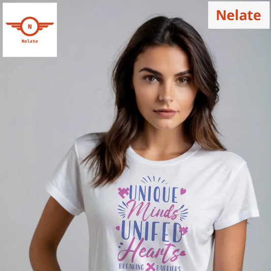 Unique Minds Womens White T-Shirt