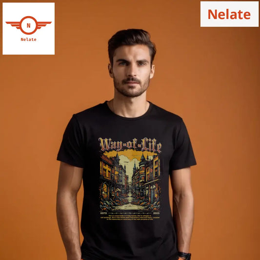 ’Way Of Life’ Black T-Shirt